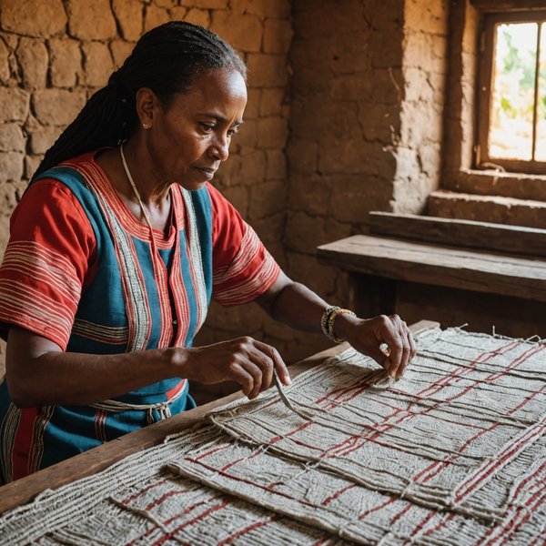 Où apprendre la fabrication de textiles traditionnels en Éthiopie?