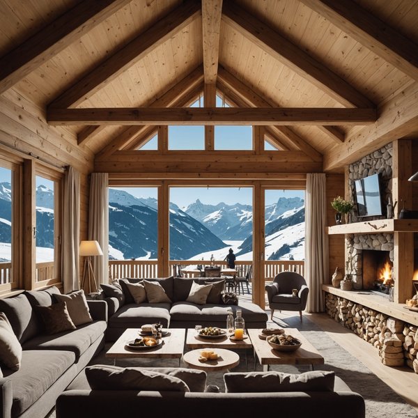 Quels chalets en Suisse offrent des cours de ski et des ateliers de fabrication de fromage?