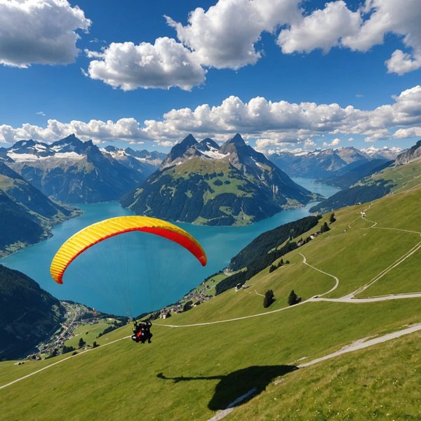 Quels sont les meilleurs spots pour faire du parapente au-dessus des Alpes suisses ?