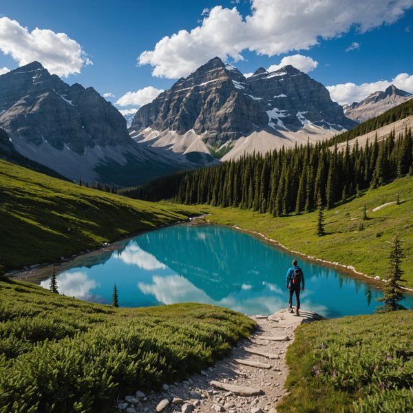 Quels sont les meilleurs itinéraires pour une randonnée dans les montagnes Rocheuses, Canada?