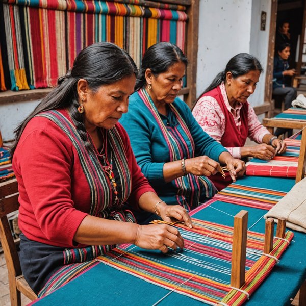 Où apprendre les techniques de tissage traditionnel au Pérou : ateliers et artisans recommandés ?